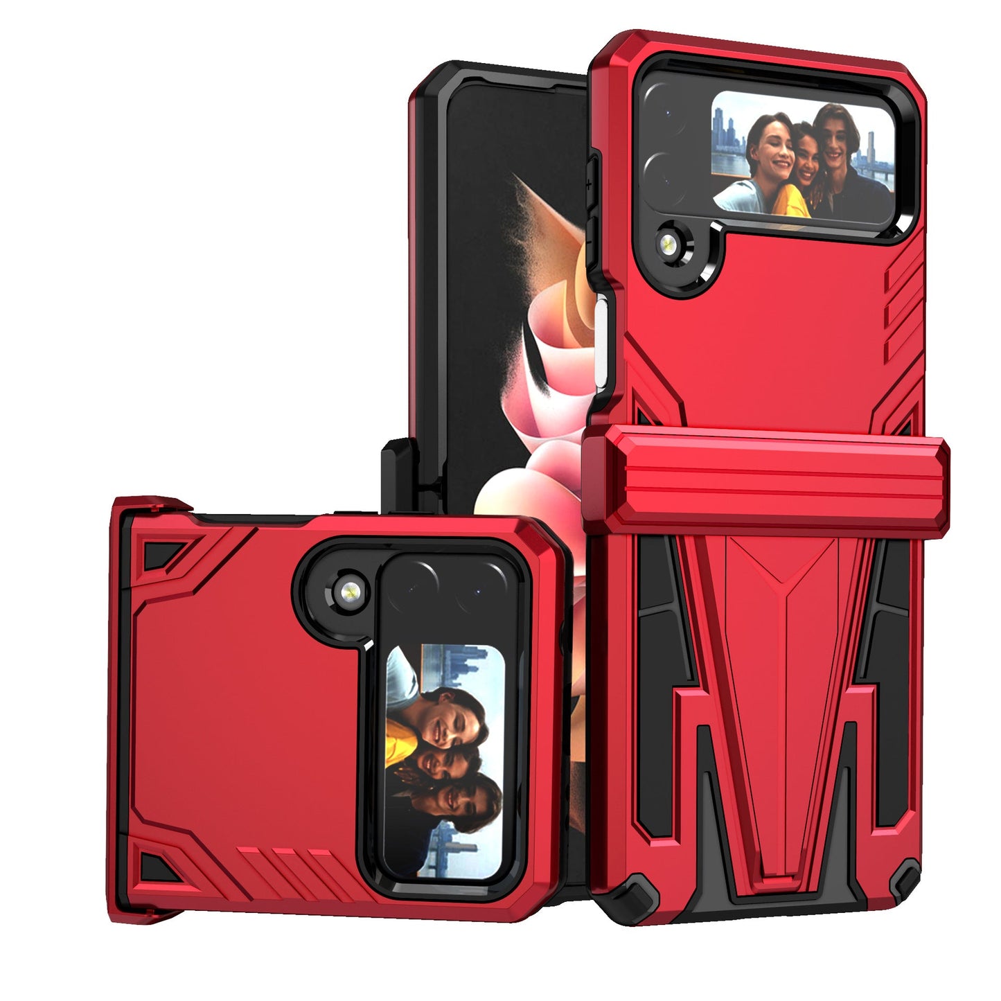 Full Surrounding Shockproof Phone Case Samsung Galaxy Z Flip4 5G Case